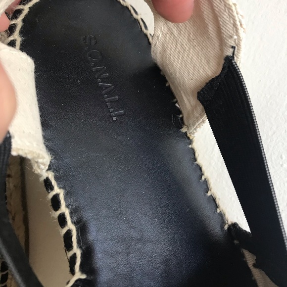 Espadrille navy blue  and white strip size 37 - Picture 2 of 8